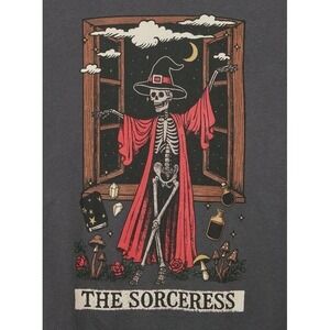 NWT Torrid  Heritage Jersey Crew Sorceress Tarot Card Tee 1X